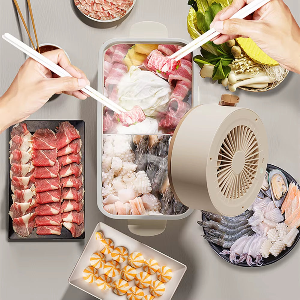 Portable Mini Range Hood with Activated Carbon Filter – product view 4