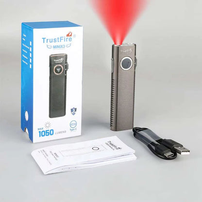 TrustFire Mini X3 Rechargeable EDC Flashlight – product view 3