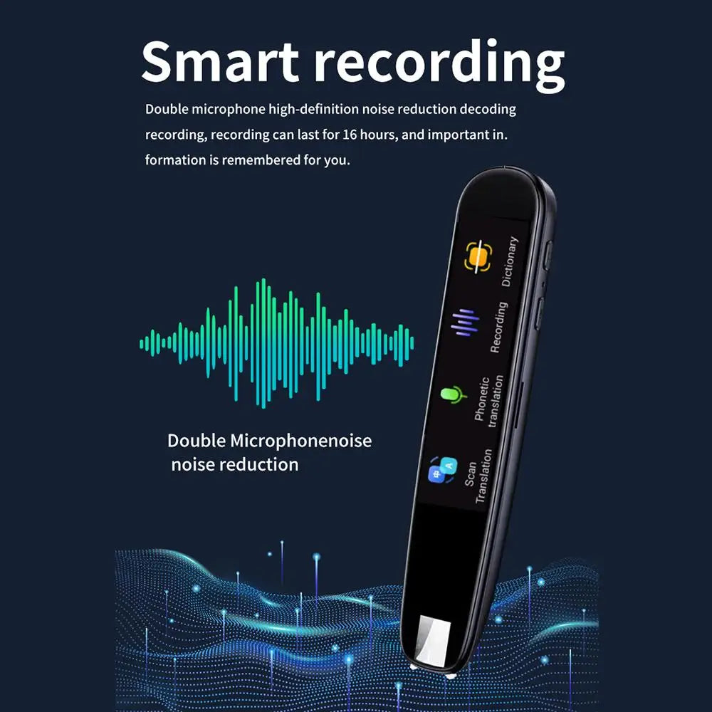 CUJMH Translation Pen with OCR Scanning & 123-Language Support – product view 3