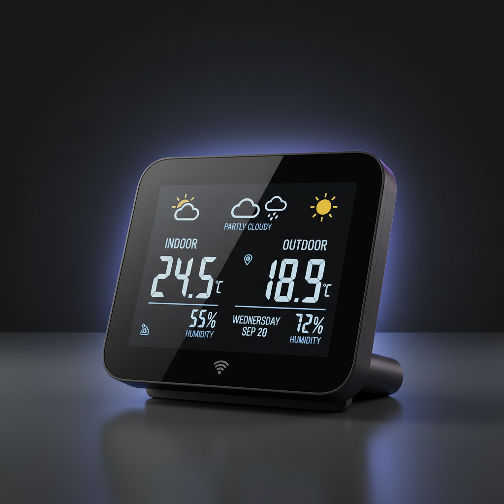 SmartWeather Pro WiFi Indoor & Outdoor Weather Station